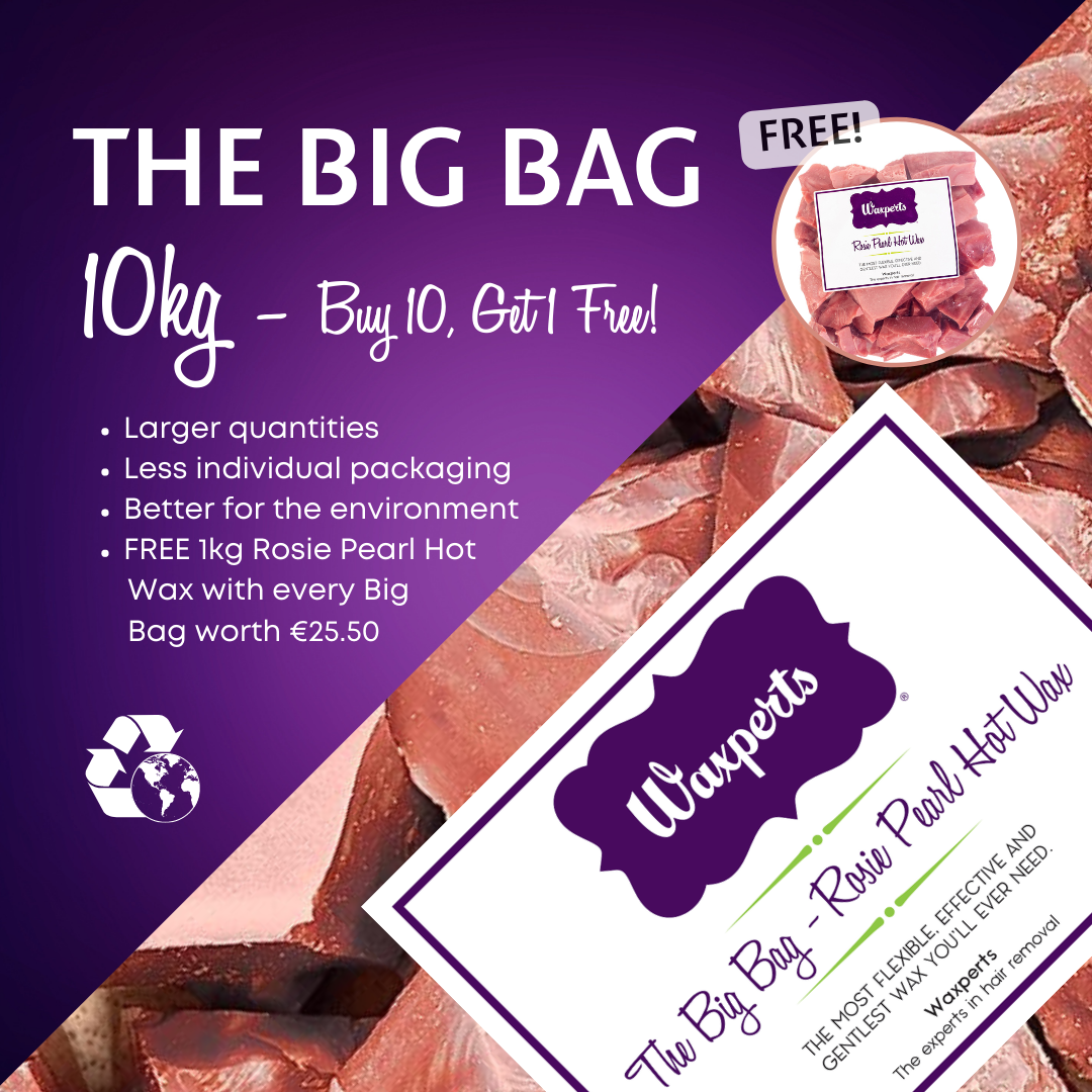 The Big Bag Bundle- Rosie Pearl Hot Wax 10kg + 1kg FREE