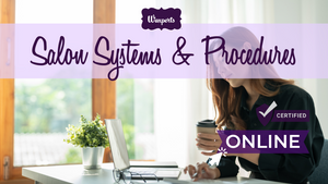 SALON SYSTEMS AND PRODCEDURES - ONLINE - AIT/ABT ACREDITED